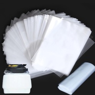 Yuanwovv 100 Peças Sacos para Pulverizador Tinta 8" x 12" - Transparentes e Compatíveis com HVLP Wagner e Aerógrafos - imagem 1