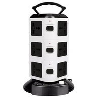 Torre de Tomada Universal 12 Entradas + 3 USB (1 Tipo-C) - Potência Máxima e Segurança para Casa e Escritório - imagem 1