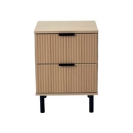 Mesa de Cabeceira Ditália 2 Gavetas DM-121 – Design Moderno e Praticidade no Quarto - imagem 3