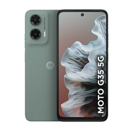 Smartphone Motorola Moto G35 5G: 256GB, 12GB RAM, Câmera 50MP AI e Tela 6.7" Superbrilho - Cinza Vegan Leather - imagem 1