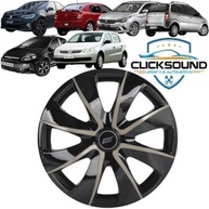 Calota Universal Prime Aro 13 Black/Gold - Elegância e Proteção para Seu Carro - imagem 4