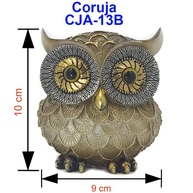 Coruja Decorativa em Resina - Símbolo de Sabedoria, Conhecimento e Sorte | 13 Modelos para Escolher - imagem 2