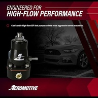 Regulador de Pressão Aeromotive 13136 Anodizado Preto - Performance EFI - imagem 5