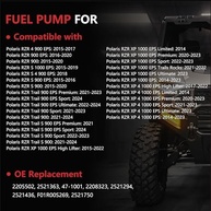 Bomba de Combustível Premium para Polaris RZR 900/1000 (14-20) - Desempenho e Durabilidade Garantidos - imagem 4