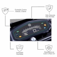 Proteja o Painel da Sua Yamaha FZ 15 e XTZ 150 Crosser (2022+) com Película Anti-Risco Premium - imagem 3