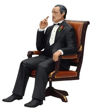 Don Vito Corleone - Estatueta Colecionável em PVC 15 cm - The Godfather - SD Toys - imagem 4