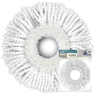 Refil de Microfibra para Mop Giratório 15,5 cm | Alta Absorção para Pisos Frios, Sintéticos e Madeira - imagem 2