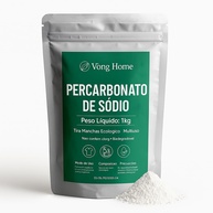Percabonato de Sódio 1kg - Tira Manchas Biodegradável e Multiuso com Poder de Branqueamento - imagem 1