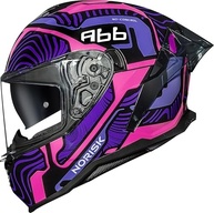 Capacete Feminino Norisk Strada 2 Fusion Roxo c/ Óculos Integrado - Segurança e Estilo - imagem 2