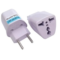 Kit 2 Adaptadores Tomada Universal Europa/UK para Brasil 10A Bivolt - Viagem e Eletroportáteis - imagem 5