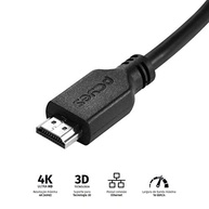Cabo HDMI 2.0 4K 60Hz 28AWG Cobre Puro 50cm - PCYES PHM20-05 | Imagem Cristalina e Conexão Estável - imagem 4