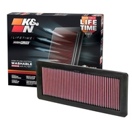 Filtro de Ar K&N Alto Fluxo Vitalício para Mini Cooper 2007-2016: Potência e Economia - imagem 1