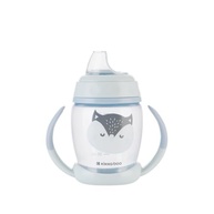 Copo com Bico de Silicone 200ml Happy Face Azul - Kikka Boo | Seguro e Divertido para Bebês a Partir de 8 Meses - imagem 3