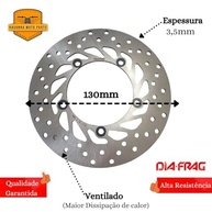 Disco de Freio Dianteiro Yamaha Fazer 150, Factor 150 e Crosser 150 (2014-2021) - Segurança e Performance - imagem 3
