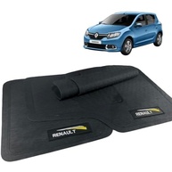Jogo de Tapete Borracha Automotivo com Logo Bordado - Sandero 2012-2015 (5 Peças) - imagem 2