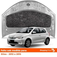 Manta Acústica Antichamas Premium para Capô Toyota Etios 2012-2015 com Presilhas Grud - imagem 5