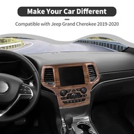 Kit Decoração Interior Jeep Grand Cherokee 2019-2020: Painel Central e Saídas de Ar AC - imagem 4