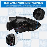 Lanterna Traseira Jeep Compass 2021-2024 Lado Esquerdo (Motorista) - Substituição Perfeita - imagem 5