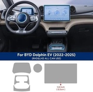 Película Protetora TPU XIUXIYING para BYD Dolphin EV (2022-2024) - Tela GPS 10.1"/12.8" Anti-Risco e Transparente - imagem 3