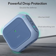 Capa Case Orbit Hybrid para AirPods Pro 4 2024 Azul: Proteção M4gSafe e Estilo - imagem 5