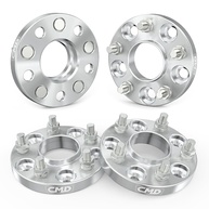 Adaptadores de Roda Hubcentric 5x112 20mm: Audi/Benz com Furo 66.6mm para Rodas 57.1mm - imagem 1