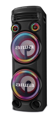 a-2300w-torre-som-02-conexoes-graves-de-rgb-luzes-aiwa-completas-t2w-profundos-e-a