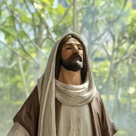Estátua de Jesus Cristo com Braços Abertos 24cm - Decoração Religiosa Moderna Pintada à Mão - imagem 5