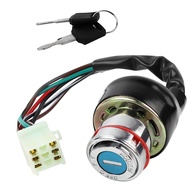 Interruptor de Ignição 6 Fios FLYPIG: Potencialize seu ATV/Quad 50cc-250cc - imagem 1