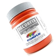 Tinta Decorfix Brilhante 313 Vermelho Fogo 250ml - Secagem Rápida e Alta Cobertura - imagem 3