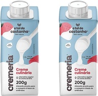 Kit 2X: Creme Culinário Vegetal Cremeria A Tal da Castanha 200ml - imagem 2