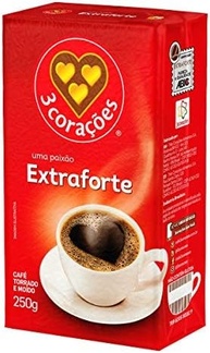 3 Corações Café Torrado E Moído Extra Forte À Vácuo 250G - imagem 3