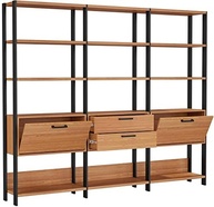 a-3-design-elegante-fosco-estante-torres-e-freijo-portas-em-com-preto-e-2-moderno-gaveteiro-a