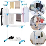 a-3-e-varal-portatil-andares-e-rodinhas-dobravel-30kg-com-compacto-chao-de-ate-a