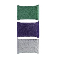 EsfreBom - Conjunto de Esponjas de Tecido Prateada Multicoloridas | 3 Unidades | Ideal para Superfícies Delicadas - imagem 5