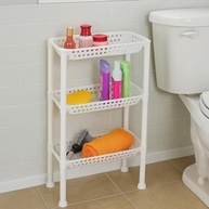 Estante Plástica Multiuso com 3 Bandejas - Organize Espaços Pequenos com Estilo - imagem 3