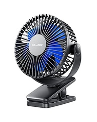 Ventilador Portátil Gaiatop 360° Silencioso com Bateria Recarregável - 3 Velocidades, USB, para Mesa, Carrinho e Viagens - imagem 2