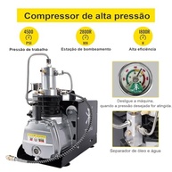 Compressor de Ar TUXING 300Bar: Potência e Segurança para PCP, Paintball e Mergulho - imagem 4