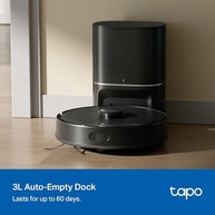Tapo RV30 MAX Plus - Aspirador Robô com 5300Pa, Esvaziamento Automático 3L e Navegação LiDAR - imagem 3