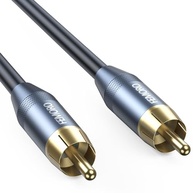 Cabo Subwoofer FEMORO 3m: Graves Profundos e Áudio Imersivo para seu Home Theater - imagem 2