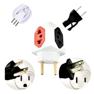Kit 3x Benjamim PowerCube: Multiplicador de Tomadas 4 Entradas Bivolt 10A/20A - imagem 5