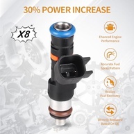 Kit 8 Injetores de Combustível 4 Furos para Chevy Corvette, Trailblazer, Cadillac CTS, Pontiac GTO V8 6.0L - imagem 4