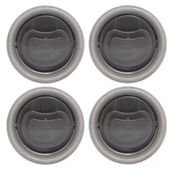 Kit 4 Difusores de Ar para Painel do Chevrolet Celta 2001 a 2006 | Cinza - imagem 1