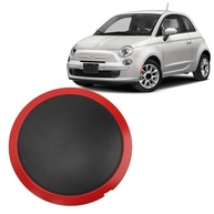 Jogo 4 Calotas Centrais Aro Roda Fiat 500 2012-2022 Cromada - 68078419AC - imagem 5