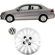 Jogo 4 Calotas Aro 14 VW Gol, Voyage e Saveiro G5/G6/G7 (2008-2017) Grid GR117CA com Adesivo Resinado - imagem 3