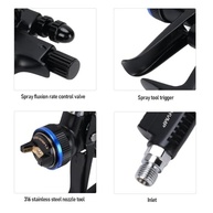 Luqeeg Pistola de Pulverização HVLP Portátil 4000B - 600mL, Bico 1.3mm, para Pintura Automotiva e Projetos DIY - imagem 5
