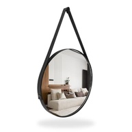 Espelho Redondo Adnet 40cm - Decore com Estilo e Sofisticação Ambientes como Sala, Quarto, Lavabo e Escritório - imagem 2