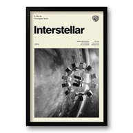 Quadro Interstellar 40x60cm com Moldura Premium - Decore com Estilo Científico - imagem 2