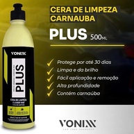 Kit Limpadora Carnaúba Plus Vonixx 500ml + Toalha Microfibra Karbox 40x60cm: Brilho e Proteção Impecáveis! - imagem 3