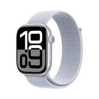 Apple Watch Series 10 GPS 46mm: Caixa Prateada, Pulseira Nuvem Azul - Saúde e Conectividade Avançada - imagem 1
