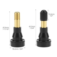 QWORK TR600HP: Kit 50 Hastes de Válvula de Pneu Latão Alta Pressão para Aro 11,5mm - imagem 4